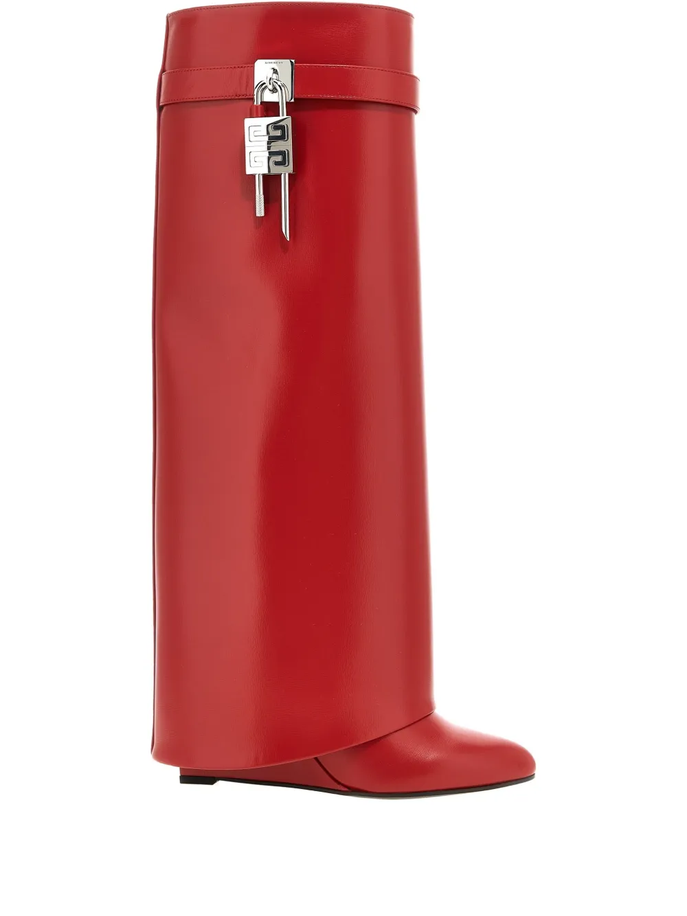 Givenchy 90mm Shark Lock Knee-high Boots