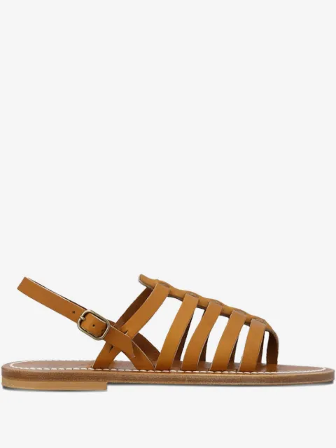 K. Jacques Homere leather ankle-strap sandals