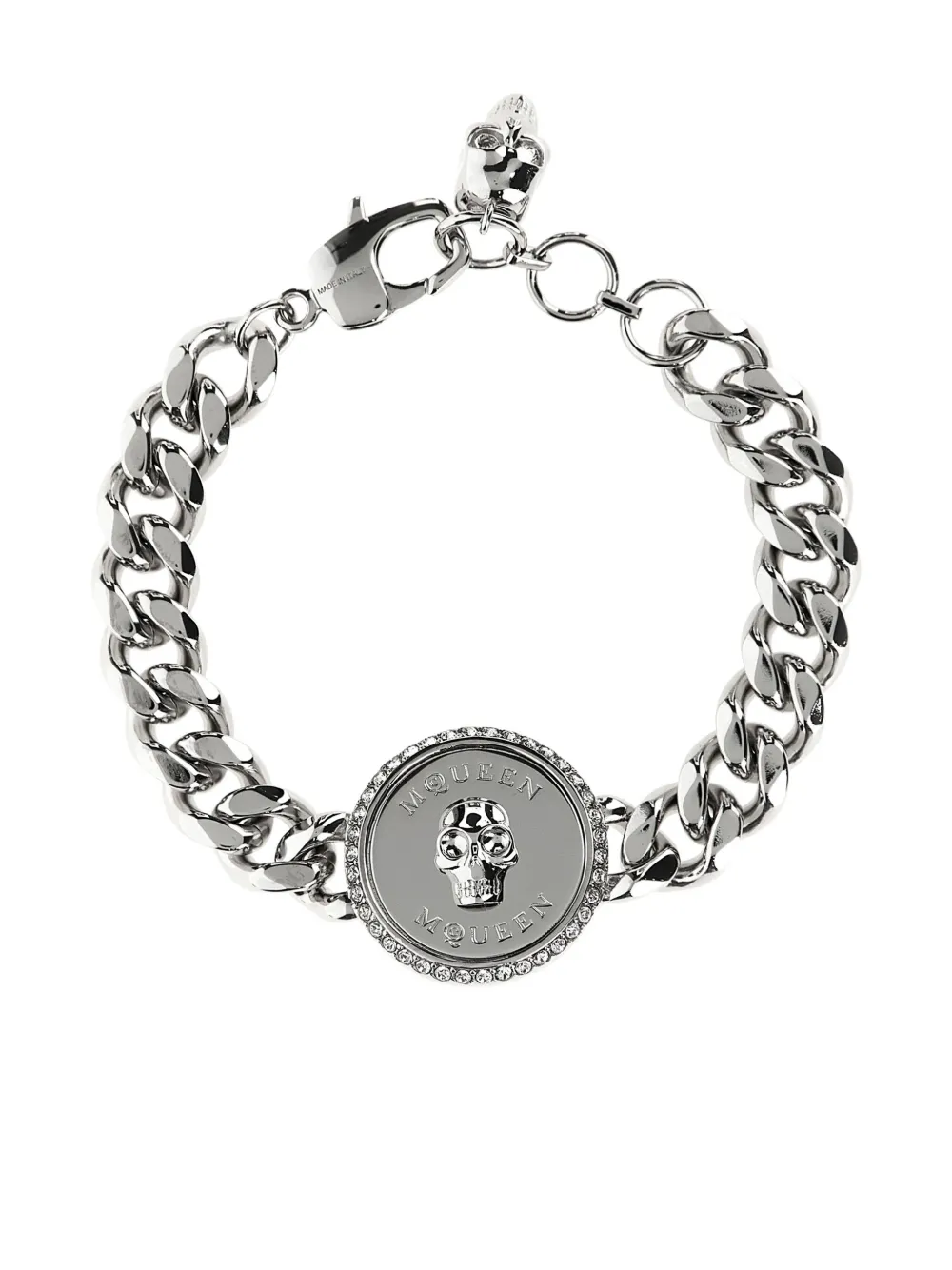 Alexander Mcqueen Regal Skull Chain Bracelet