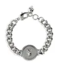 Alexander McQueen Sovereign Skull charm bracelet - Silver