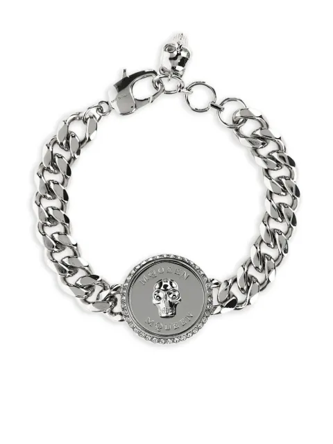 Alexander McQueen Sovereign Skull charm bracelet