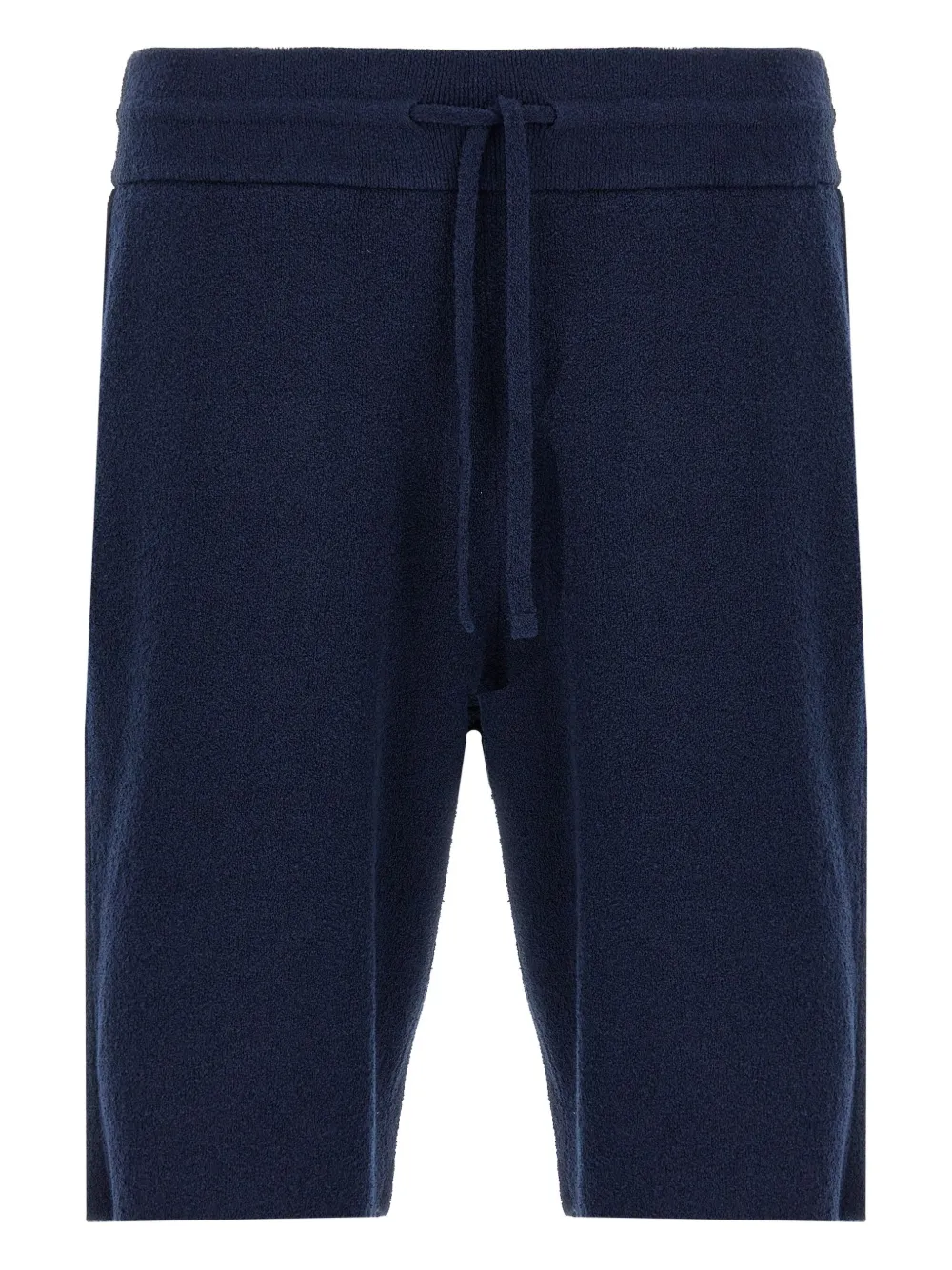 Roberto Collina drawstring spongy shorts Blauw