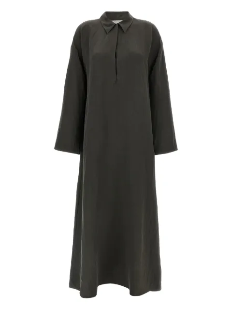 The Row Millen collared maxi dress