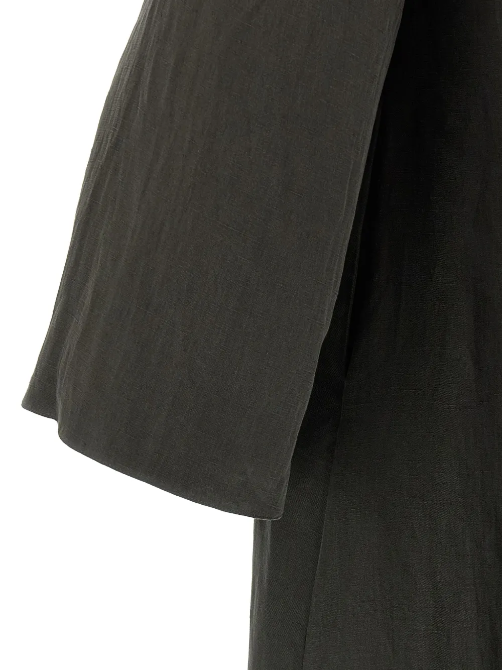 The Row Millen collared maxi dress Grijs