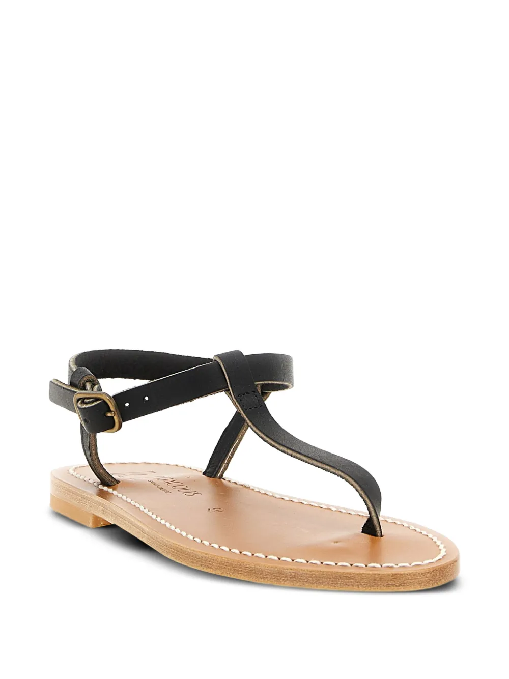 K. Jacques Petrone leather buckle sandals | Flat Sandals | Image 2