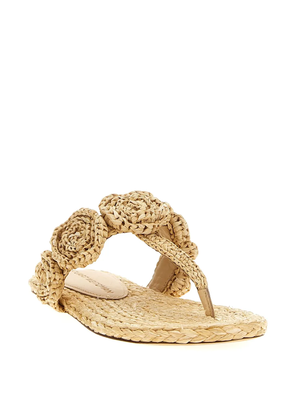 Stuart Weitzman Magnolia floral-embellished sandals | Flat Sandals | Image 2