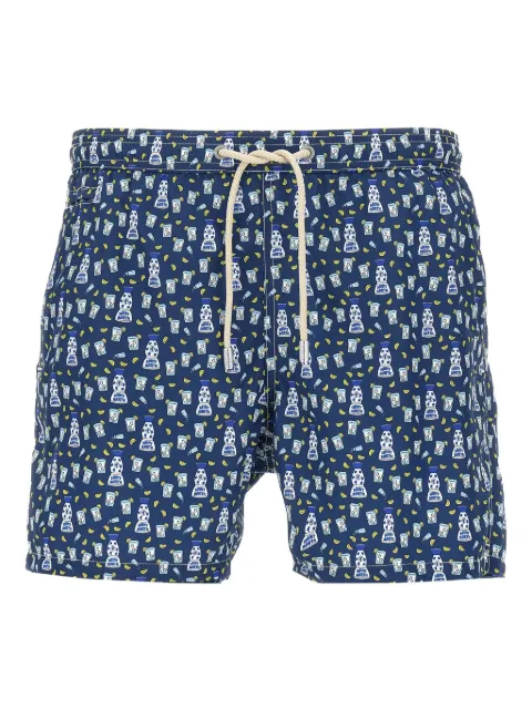 MC2 Saint Barth shorts de playa con motivo Lighting