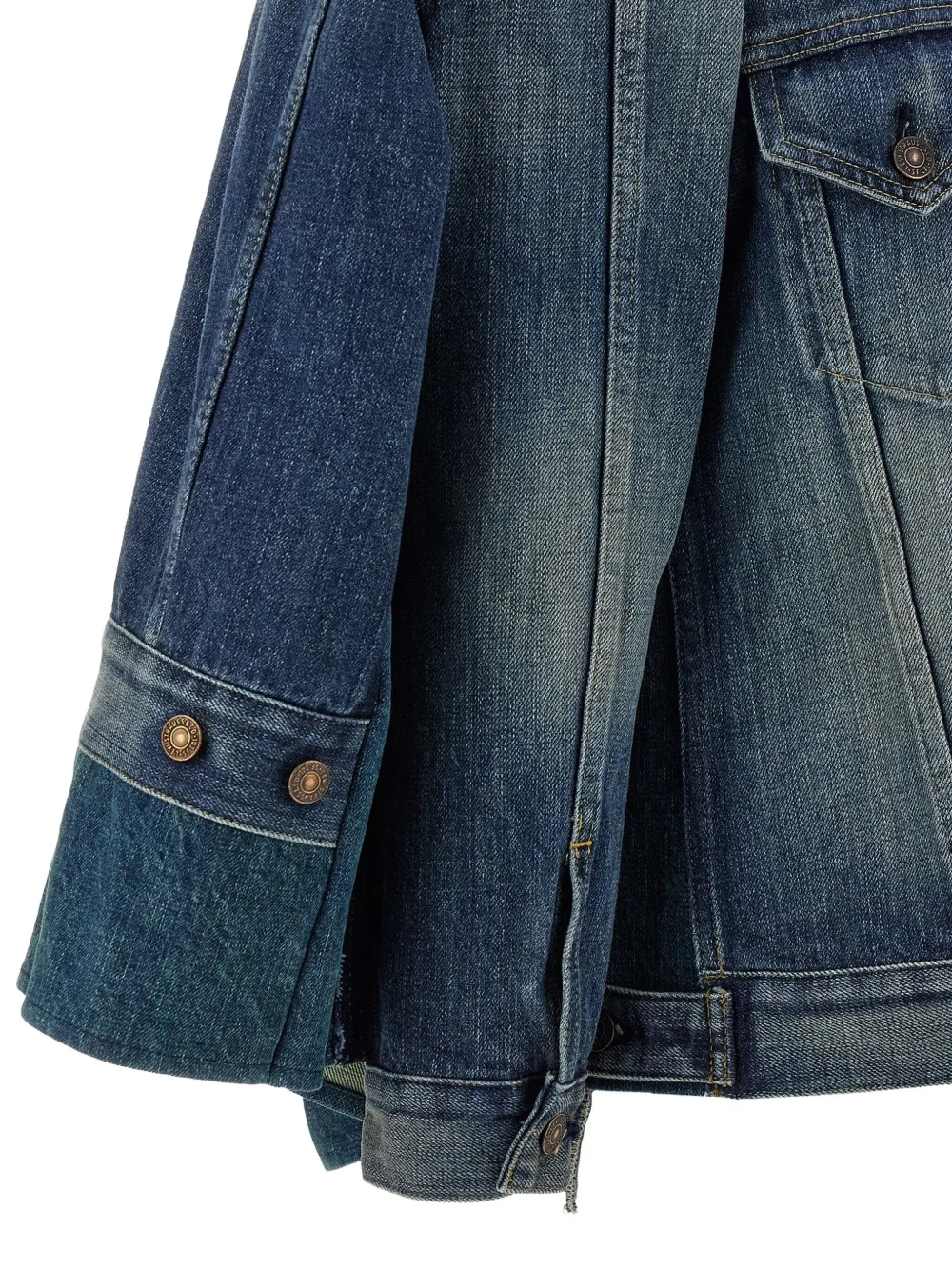 Junya Watanabe x Levi's denim jack Blauw