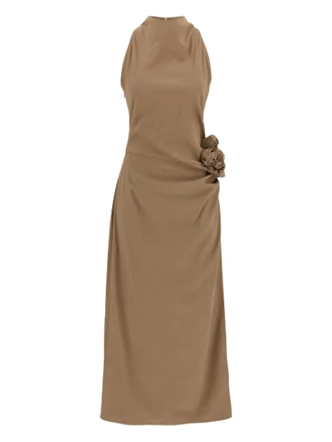 Magda Butrym Drapiertes Kleid mit Verzierungen