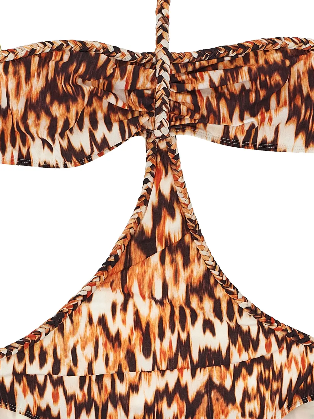 ISABEL MARANT Farah swimsuit Oranje