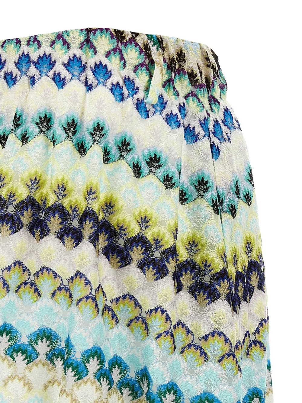 MISSONI PATTERNED LACE MINI SKIRT