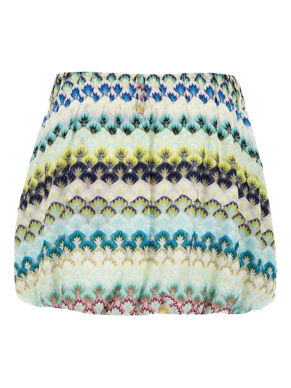 MISSONI PATTERNED LACE MINI SKIRT