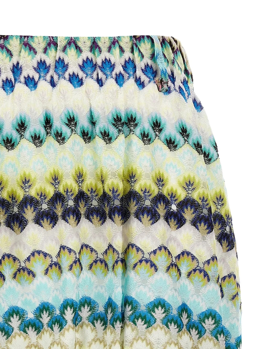 MISSONI PATTERNED LACE MINI SKIRT