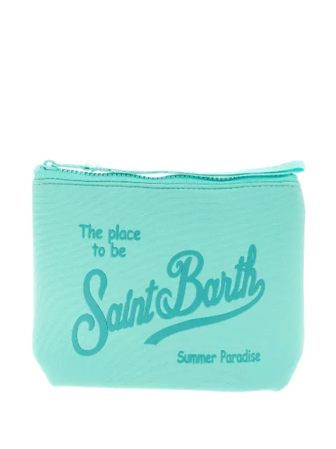 MC2 Saint Barth Aline logo-embossed clutch
