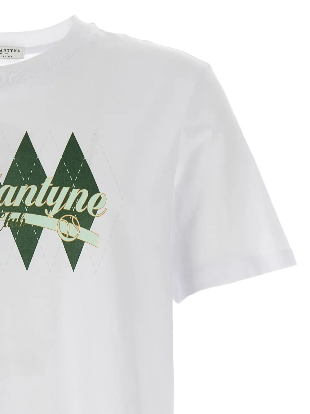 Ballantyne T-shirt met logoprint Wit