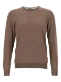Barba crew-neck long-sleeve jumper - Brown