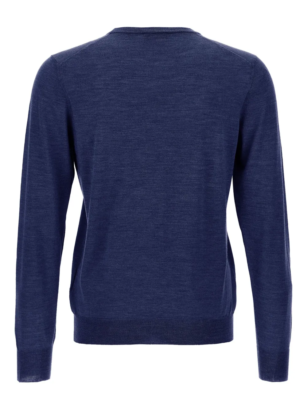 Barba long-sleeved crew-neck sweater - Blauw