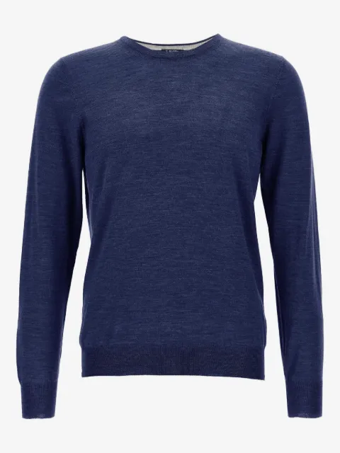 Barba long-sleeved crew-neck sweater