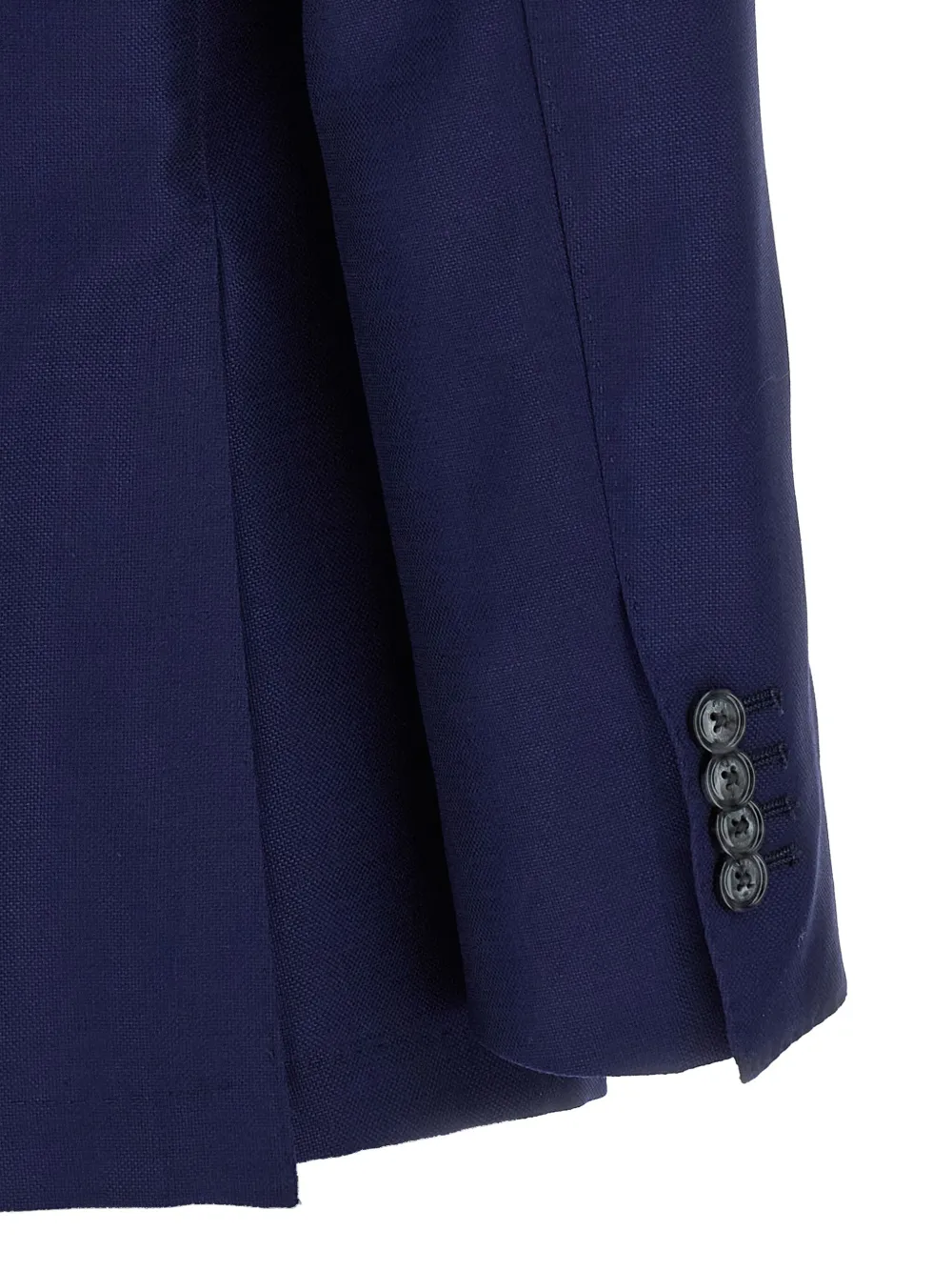 Barba Jim2 getailleerde blazer Blauw