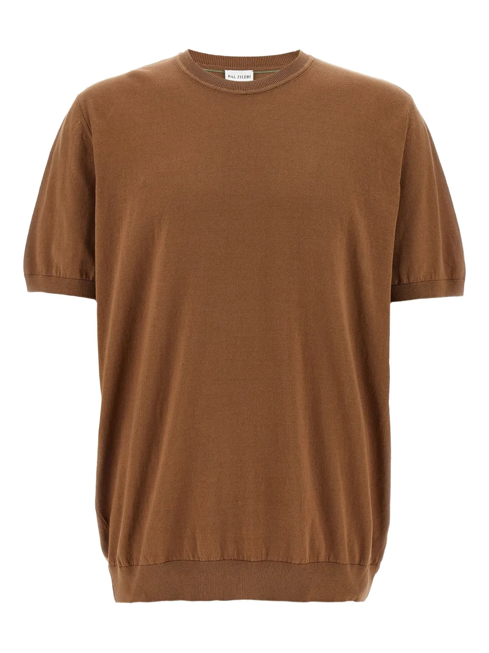 Pal Zileri playera tejida | marrón | Image 1