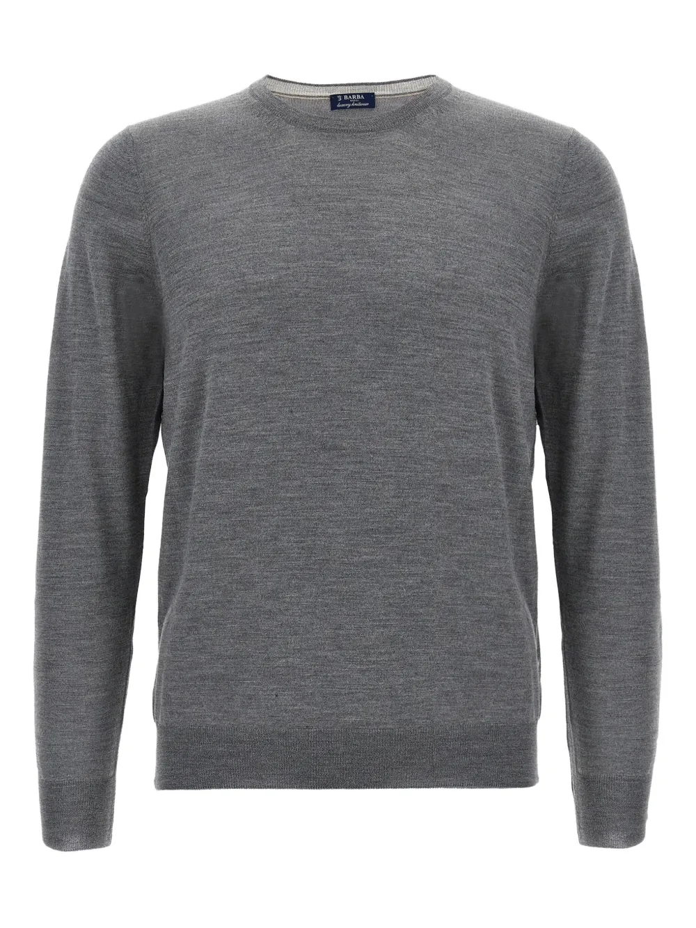 Barba suéter con cuello redondo | gris | Image 1