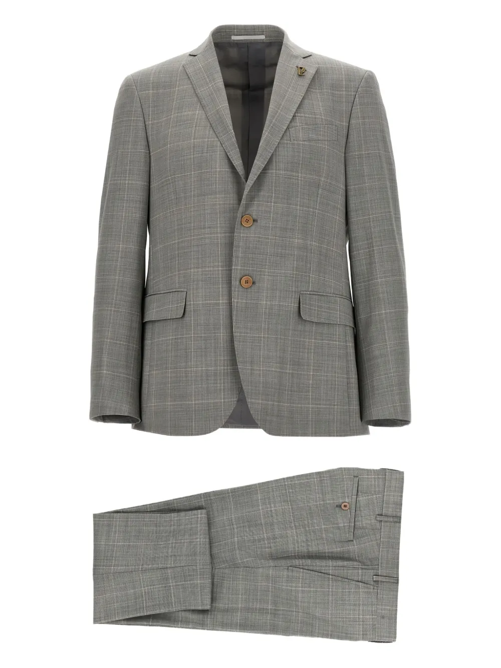 Pal Zileri checked suit | Grey | Image 1
