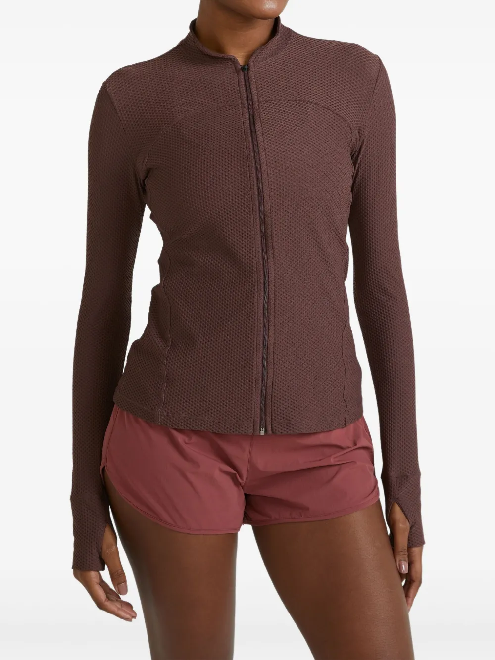 Track & Field Jaqueta Powercool texturizada com gola alta | Jaqueta Slim | Image 2
