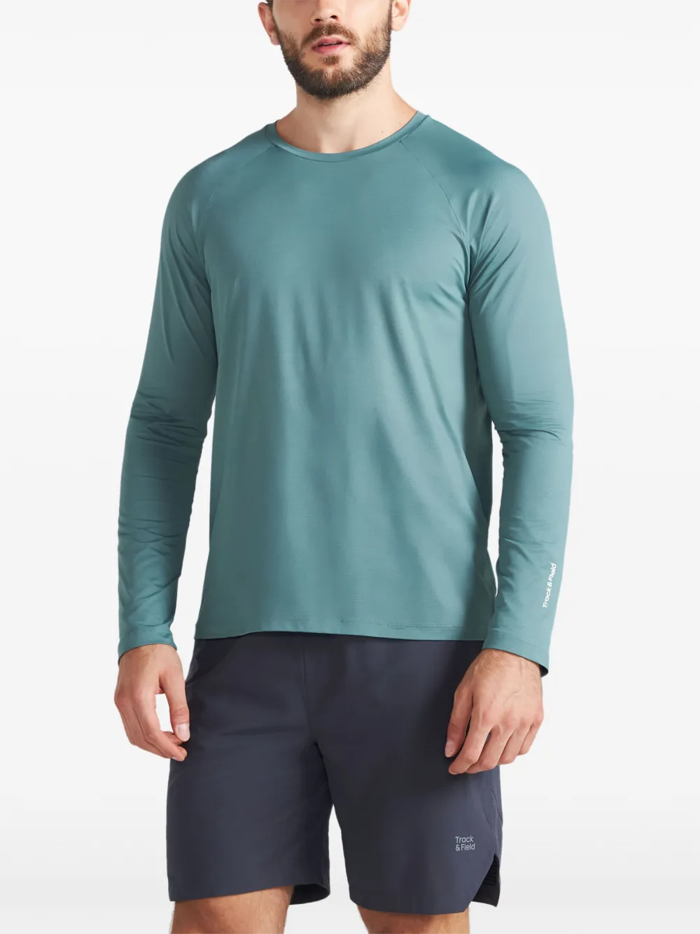 Track & Field Camiseta mangas longas com recorte raglã | Camiseta esportiva | Image 2