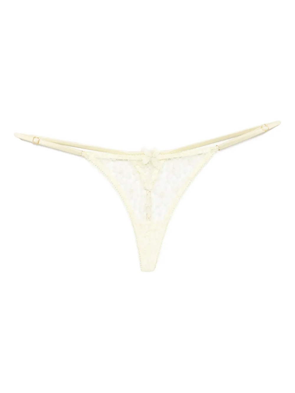 Kiki de Montparnasse Vinca string Geel