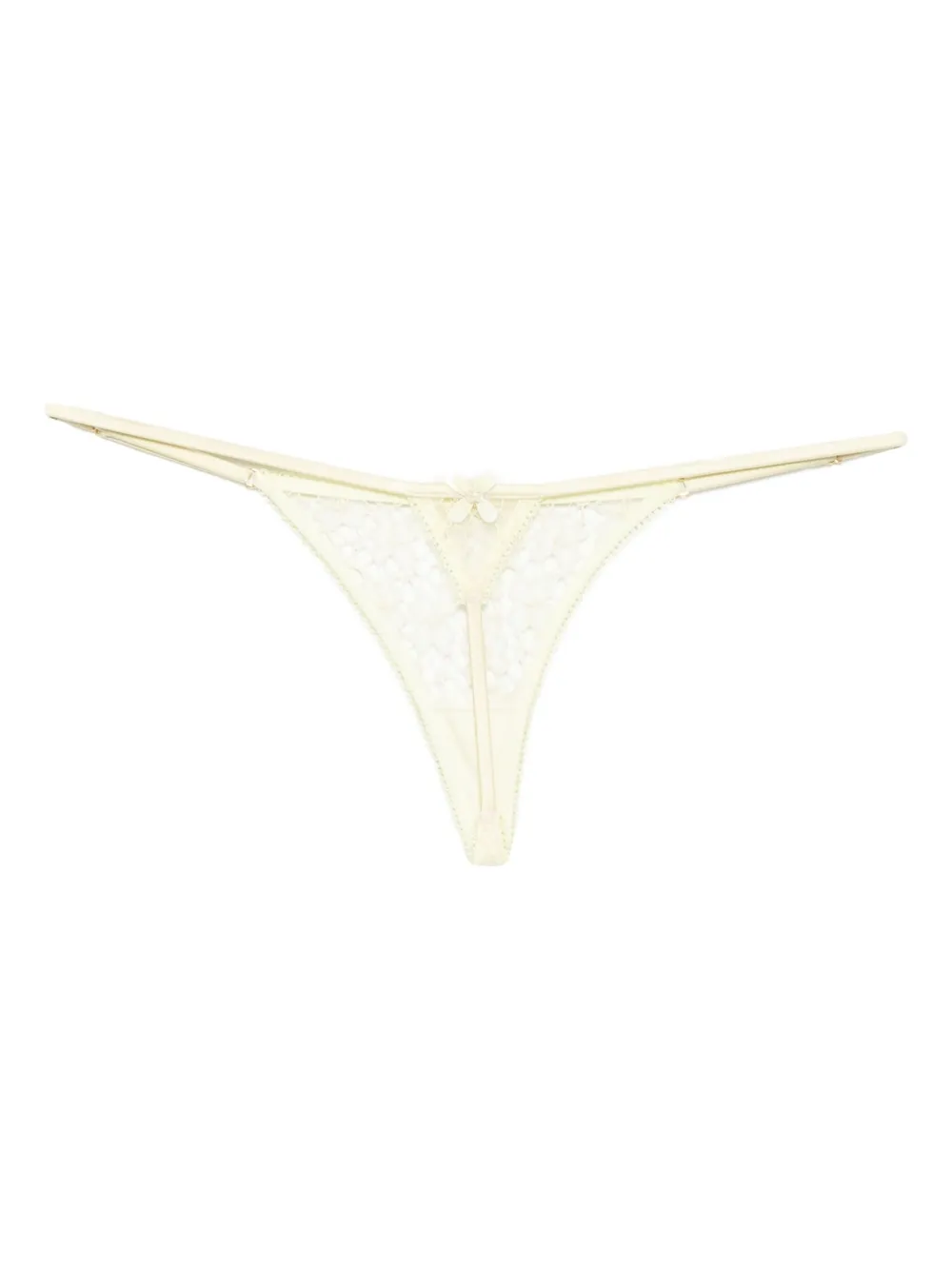 Kiki de Montparnasse Vinca string Geel