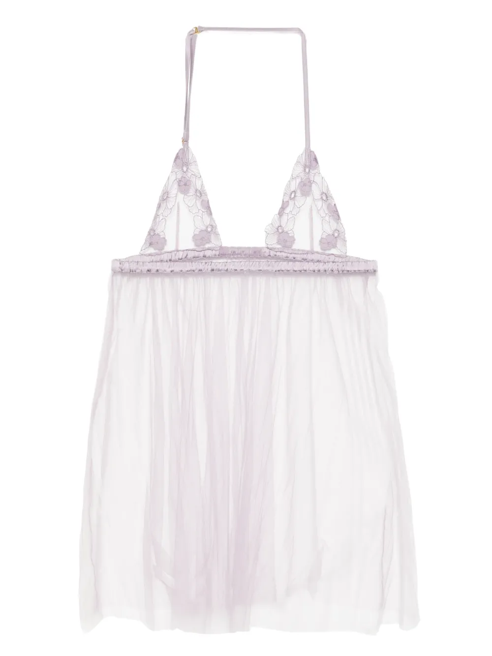 Kiki de Montparnasse Babydoll jurk Paars