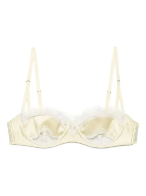 Kiki de Montparnasse lace inset balconette bra