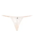 Kiki de Montparnasse rosette thong - Neutrals