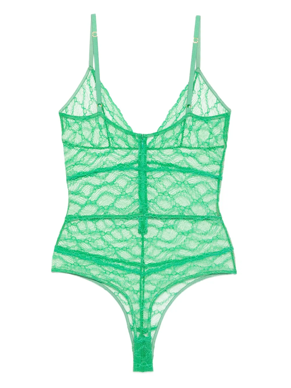 Kiki de Montparnasse Mon Cheri body - Groen