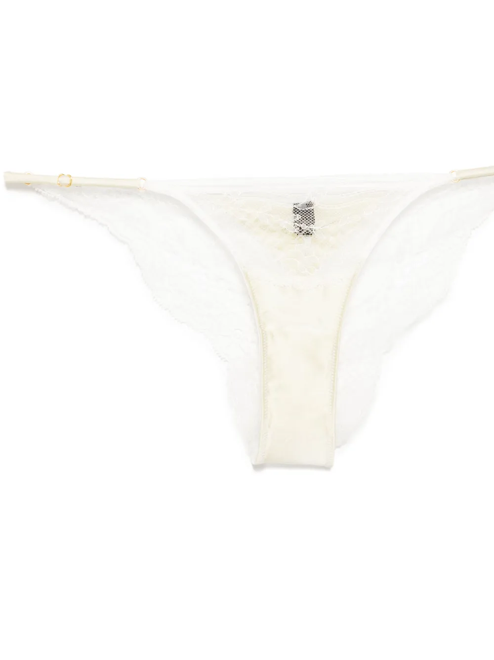 Kiki de Montparnasse Gelaagde slip Geel