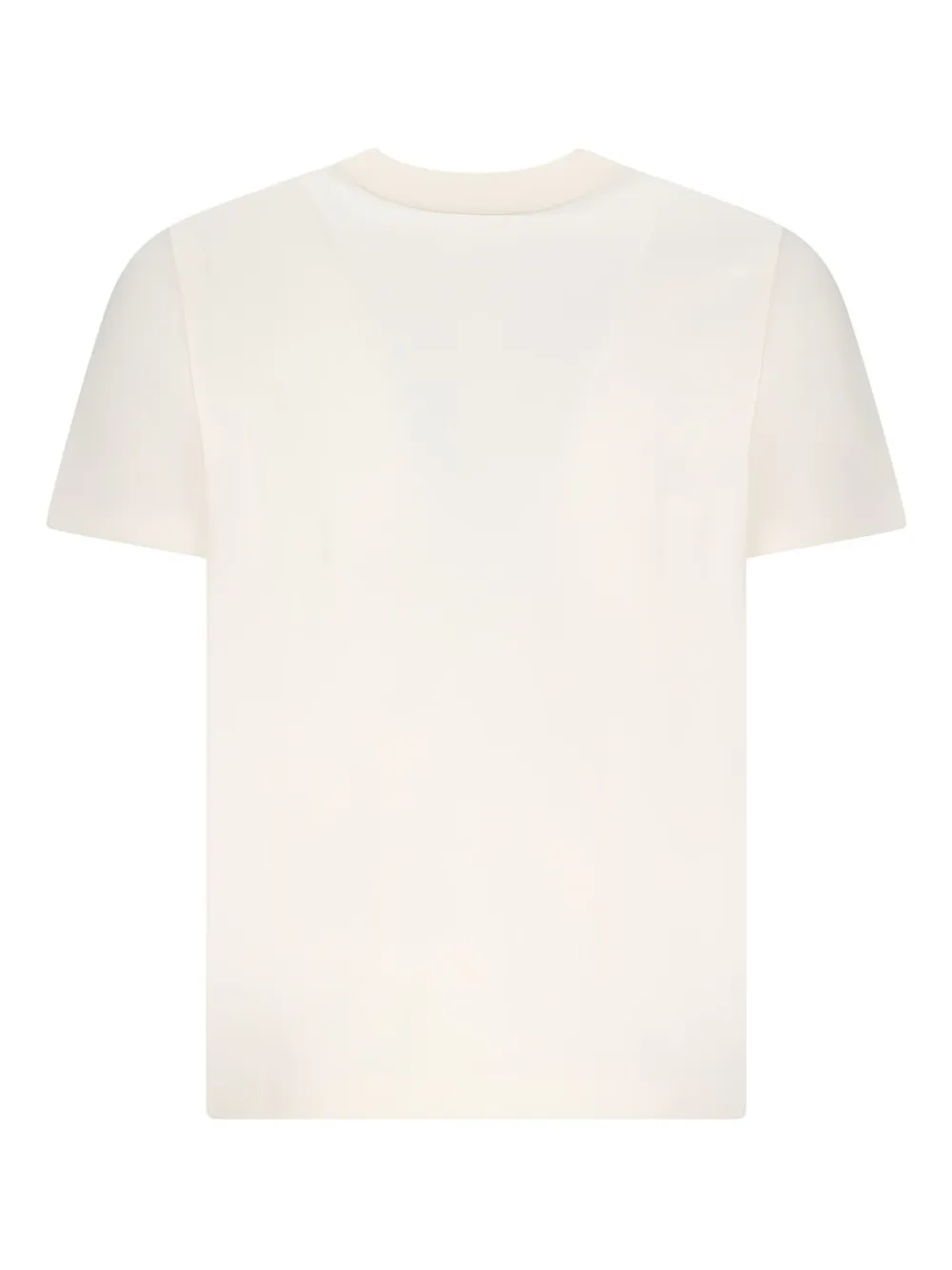 Moncler Grenoble T-shirt met logoprint Wit