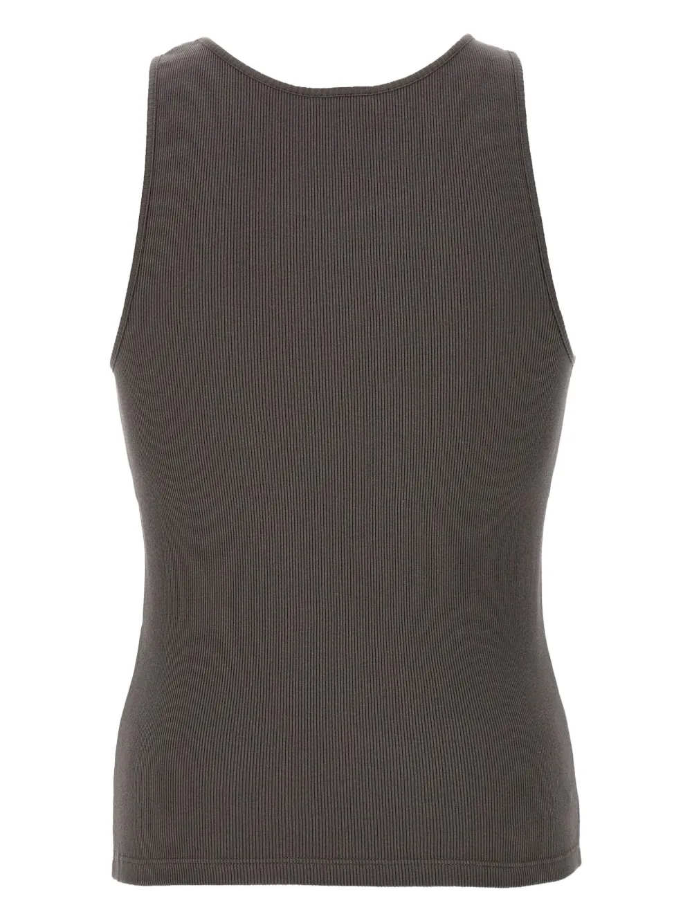 Saint Laurent cotton tank top - Grijs