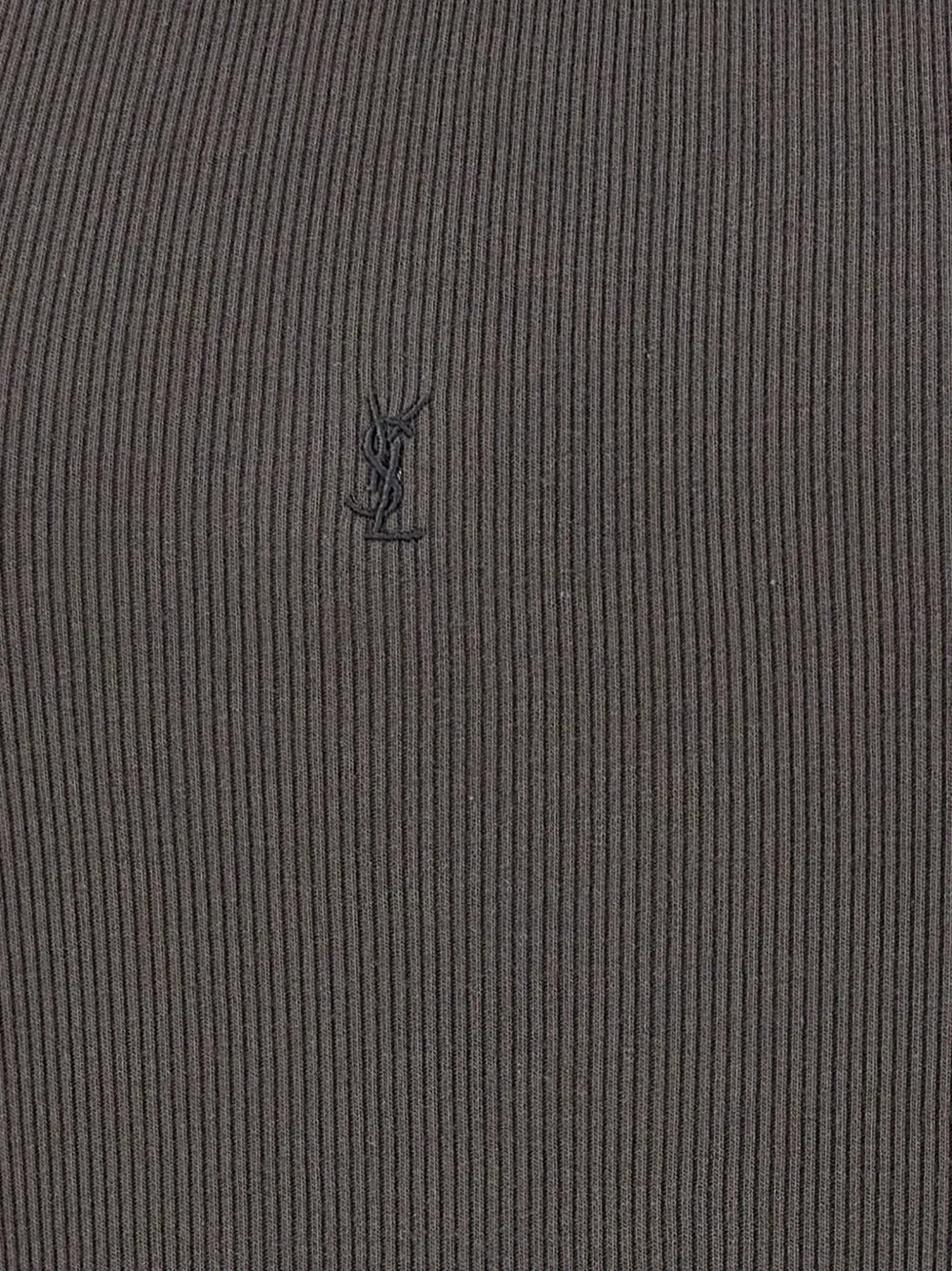 Saint Laurent Katoenen tanktop Grijs