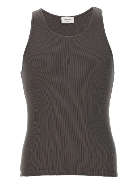 Saint Laurent cotton tank top