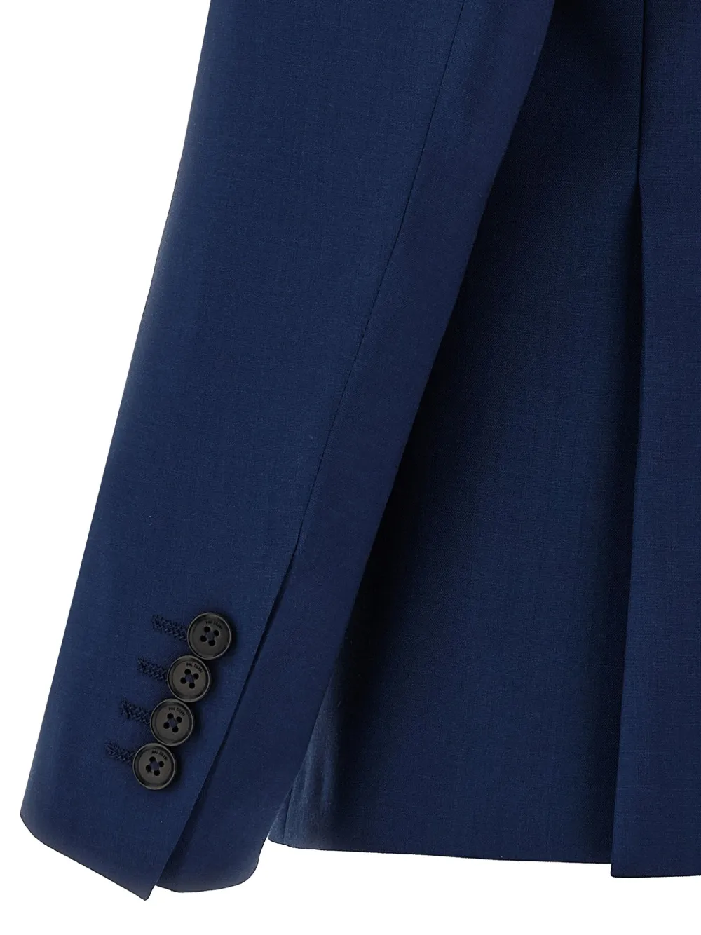 Pal Zileri Duca button-fastening suit Blauw