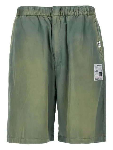 Maison MIHARA YASUHIRO Aged Satin bermuda shorts