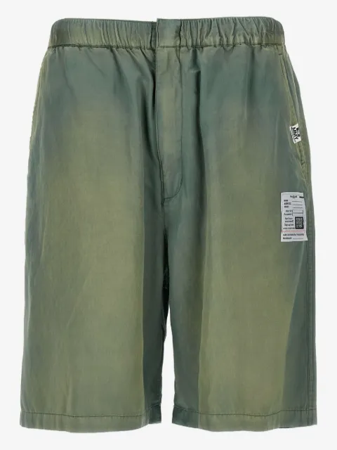 Maison MIHARA YASUHIRO Aged Satin bermuda shorts