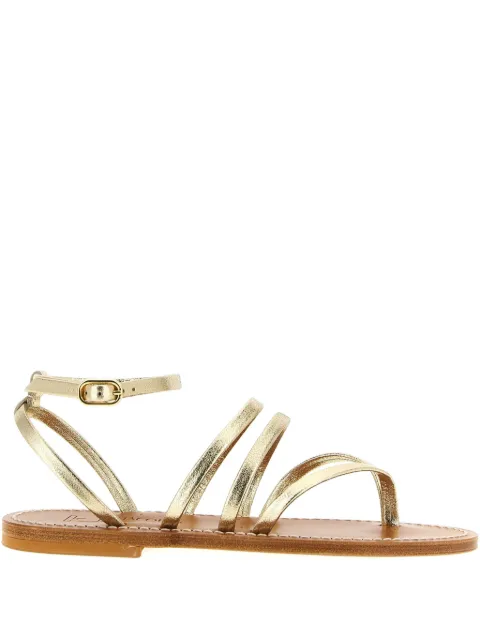 K. Jacques Laminierte Hemeree Sandalen mit Zehensteg