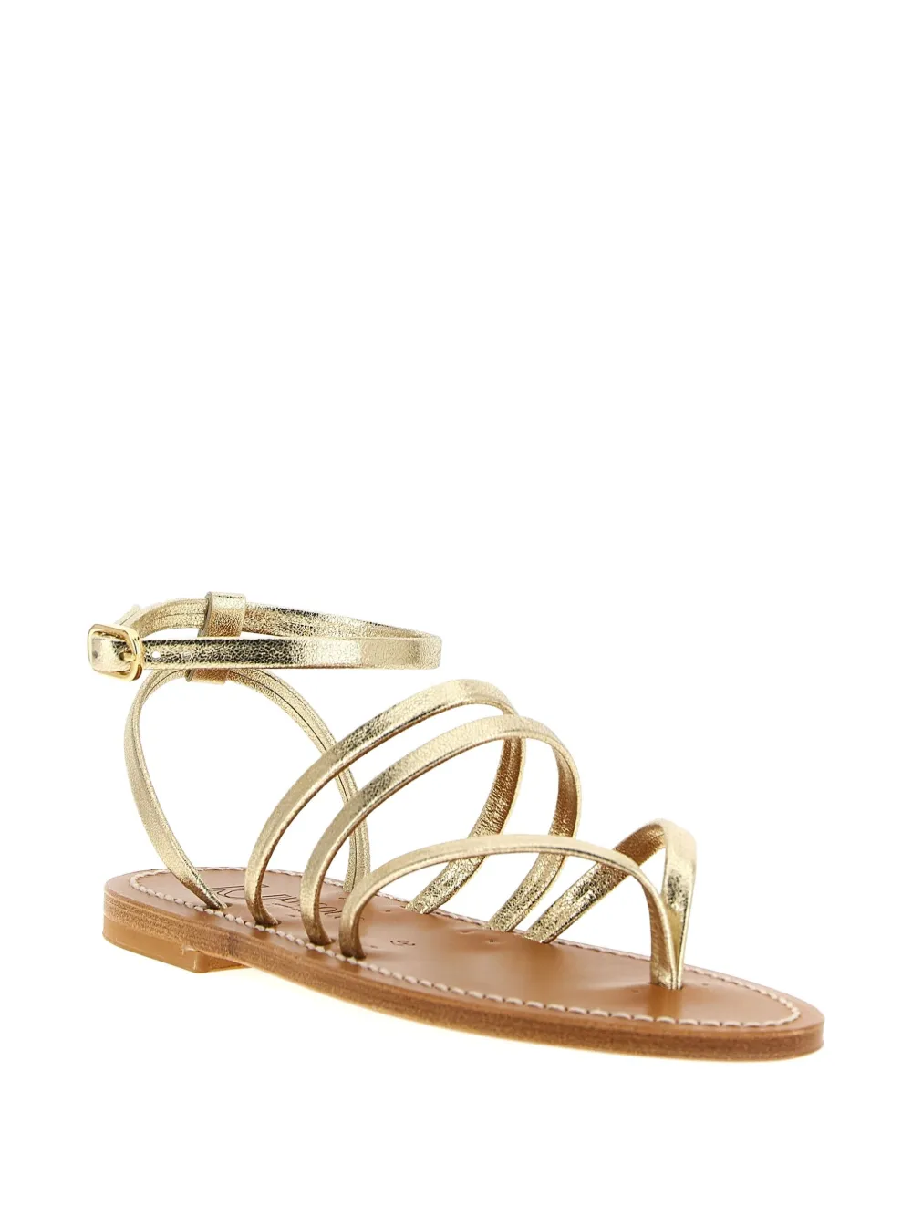 K. Jacques Hemeree laminated leather thong sandals | Flat Sandals | Image 2
