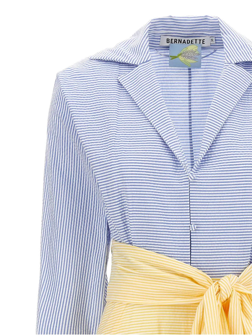 Shop Bernadette Striped Midi Dress