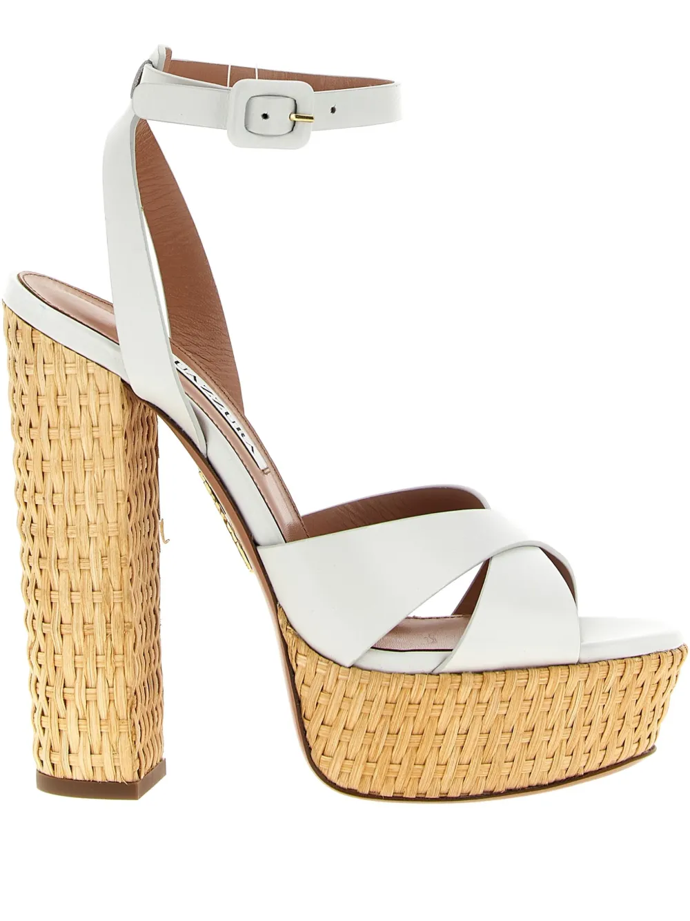 Aquazzura 140mm Sunseeker sandals Wit