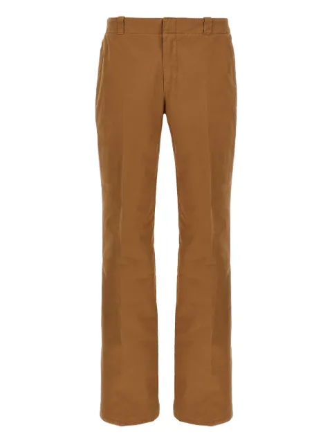 Alexander McQueen cotton chino trousers