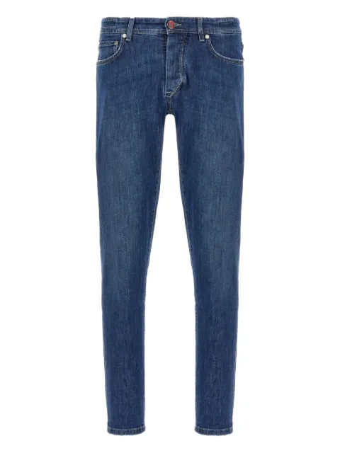 Barba logo-patch jeans
