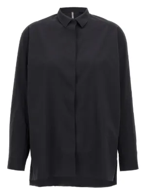 Jil Sander ノーカラー シャツ | ブルー | FARFETCH JP Jil Sander ノーカラー シャツ | ブルー | FARFETCH JP