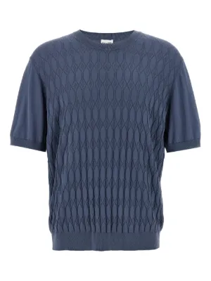 Tシャツ・カットソー Pal Zileri SS25 Lozenge t-shirt (9A3M0M550PM735 06) Pal Zileri T-Shirts for Men — FARFETCH